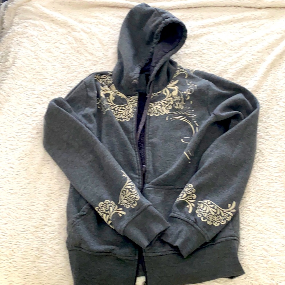 YMI zip-up hoodie size L